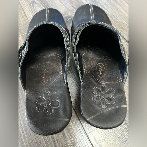 Dr Scholls Dance On Black Brenna Clog Comfort Platform Gel Pac Insole coquette 9 - Picture 3 of 10